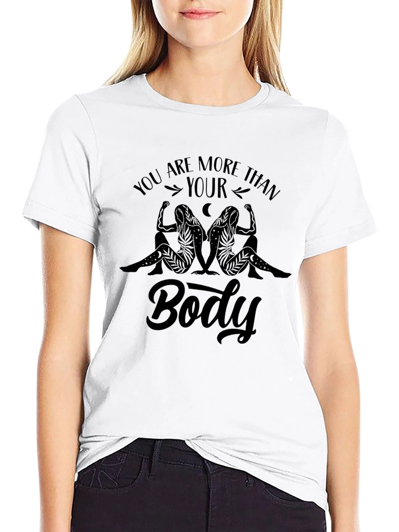 Empowering Black More Than Your Body Graphic Tee
