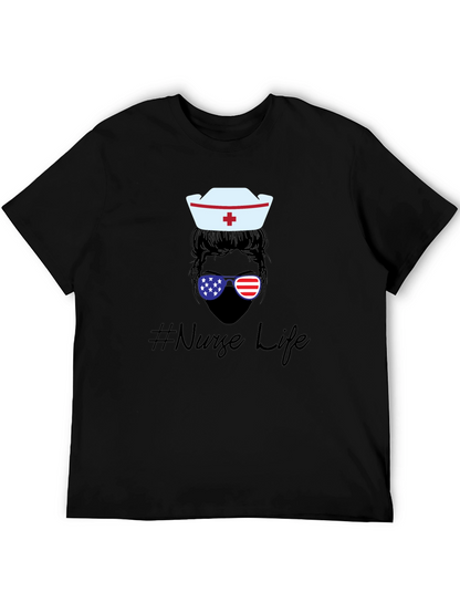 Nurse Life Graphic T-Shirt