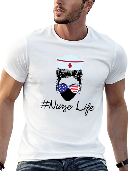Nurse Life Graphic T-Shirt
