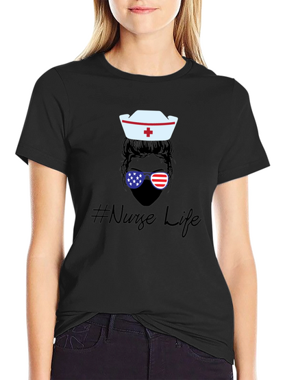 Nurse Life Graphic T-Shirt