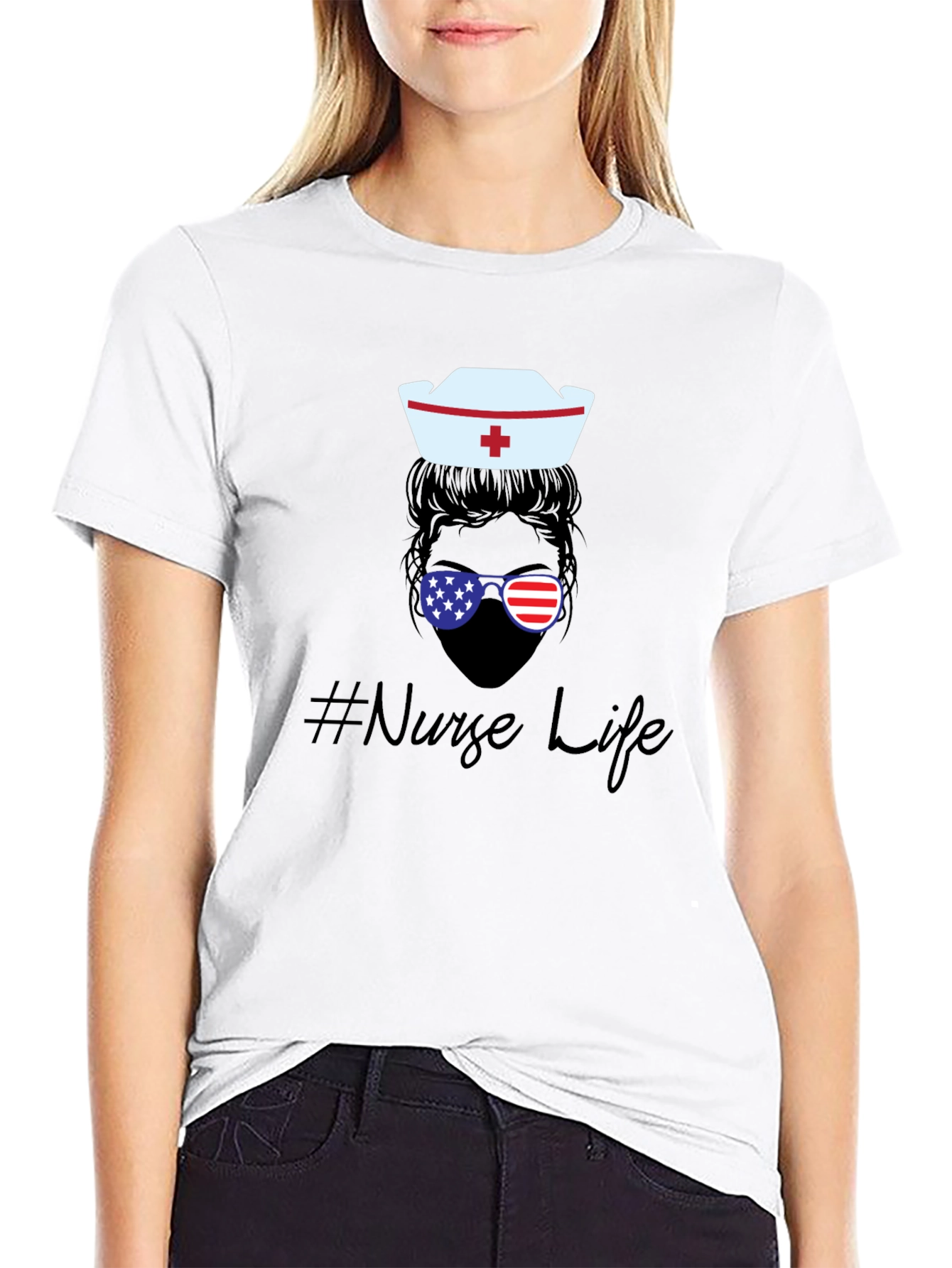 Nurse Life Graphic T-Shirt