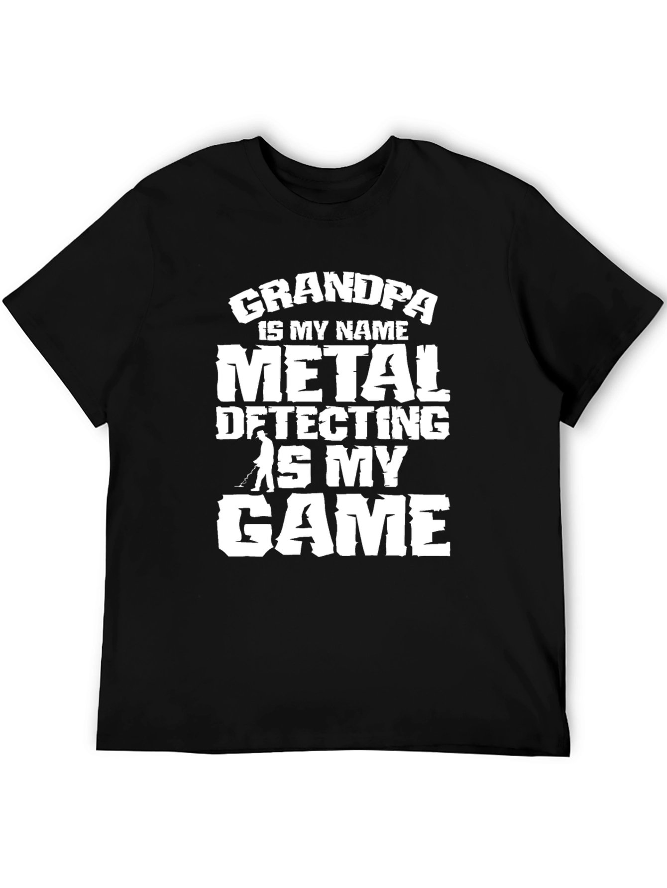 Grandpa Metal Detecting T-Shirt - Hobbyist Tee