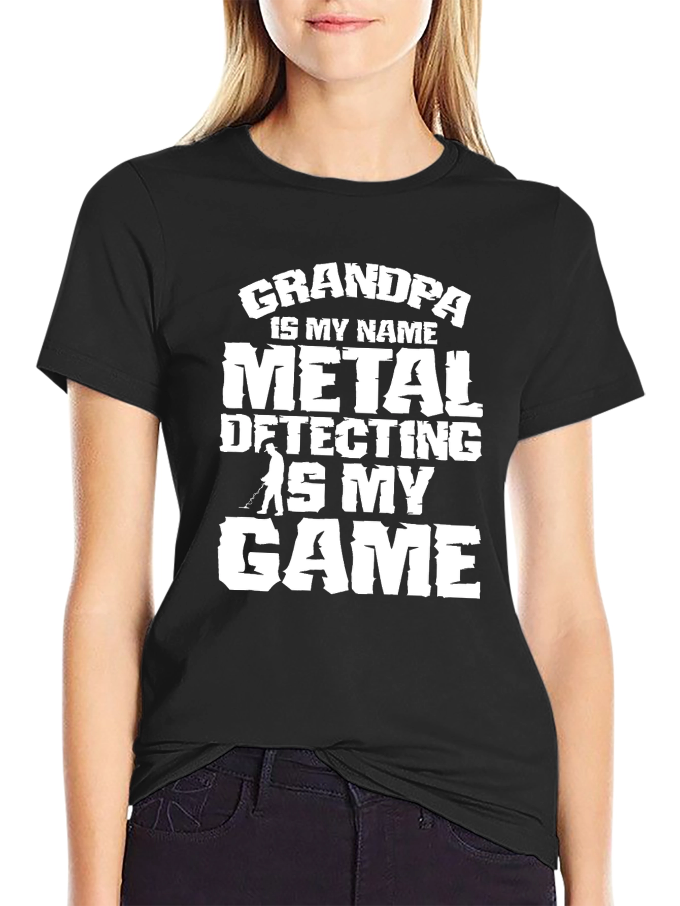 Grandpa Metal Detecting T-Shirt - Hobbyist Tee