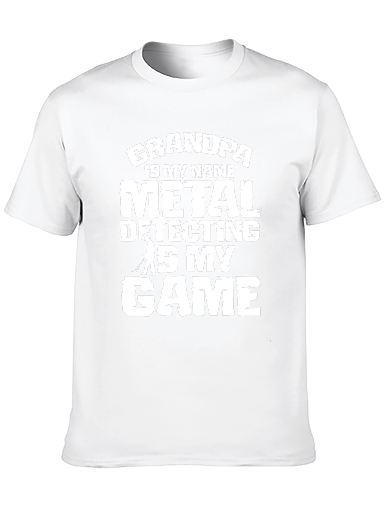 Grandpa Metal Detecting T-Shirt - Hobbyist Tee
