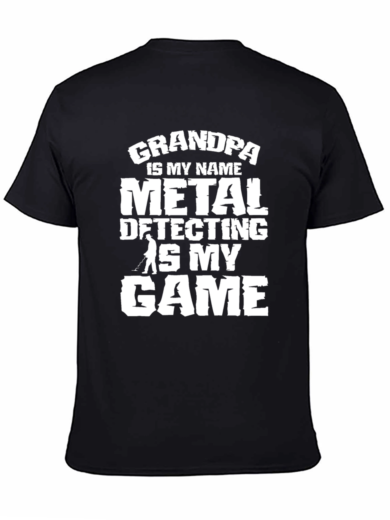 Grandpa Metal Detecting T-Shirt - Hobbyist Tee