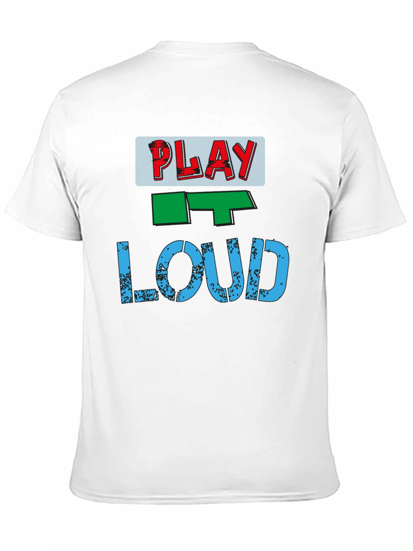 Play It Loud Graphic Tee - Casual Style