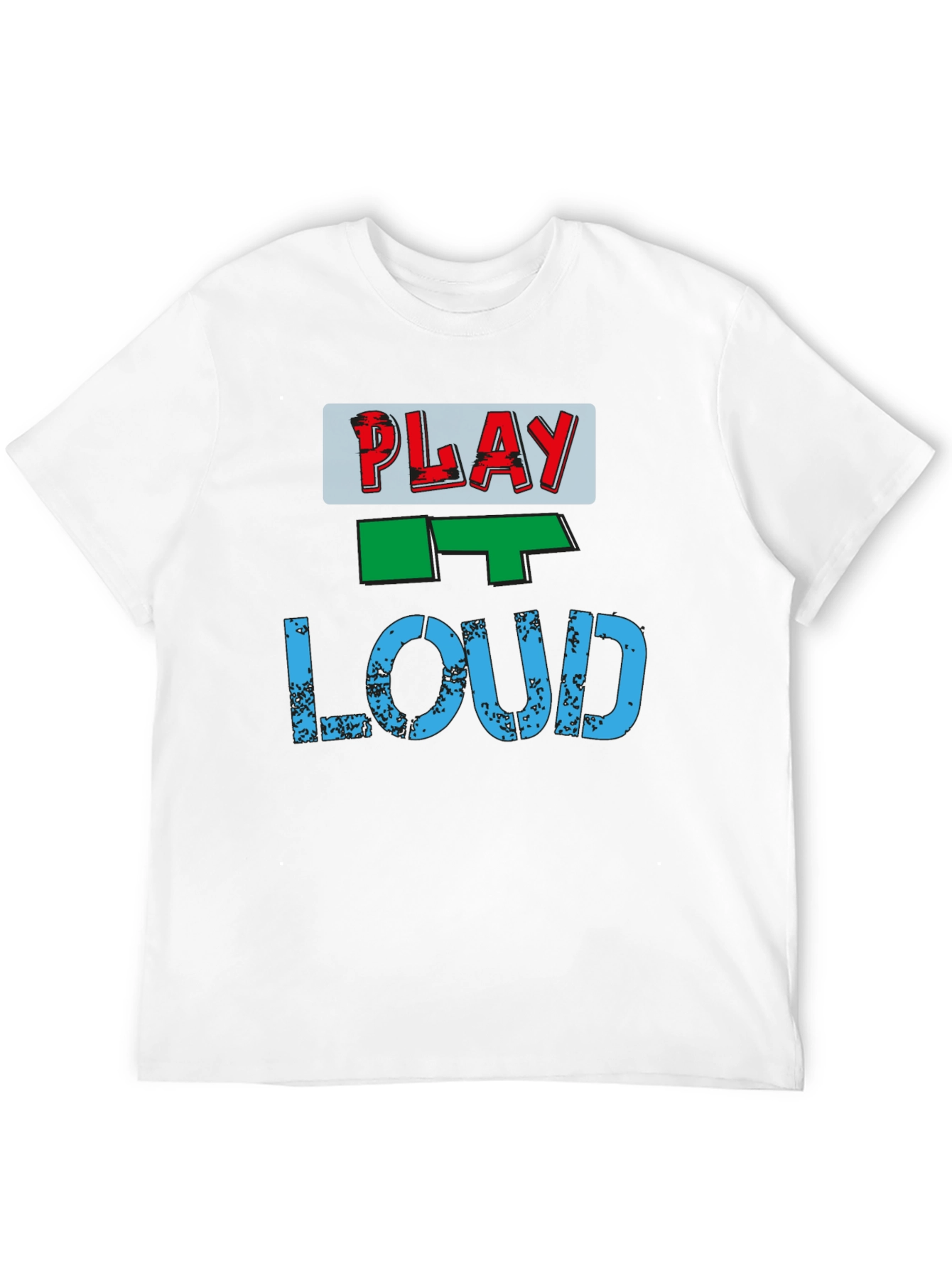 Play It Loud Graphic Tee - Casual Style