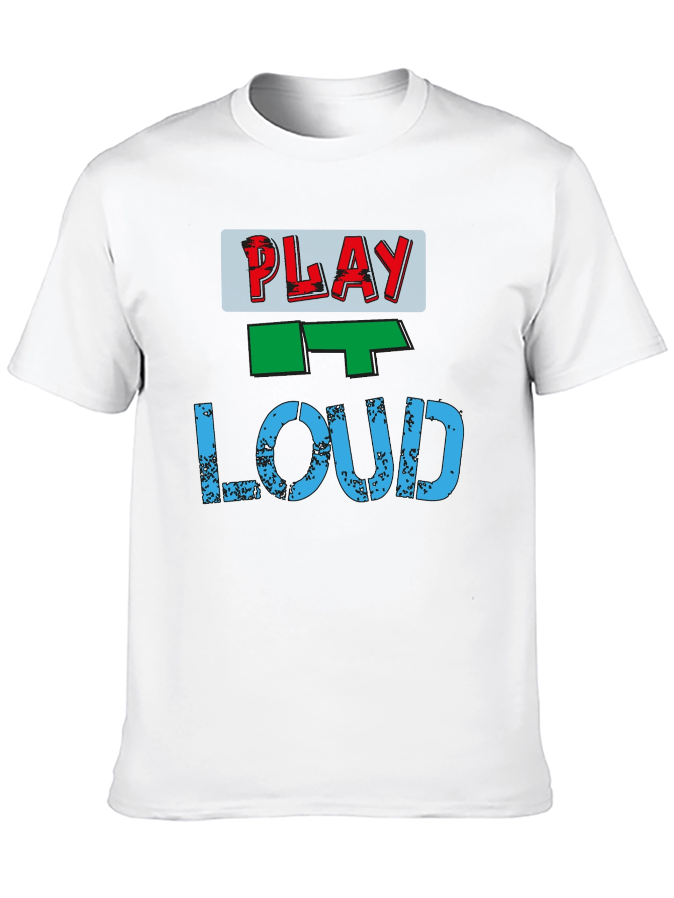 Play It Loud Graphic Tee - Casual Style