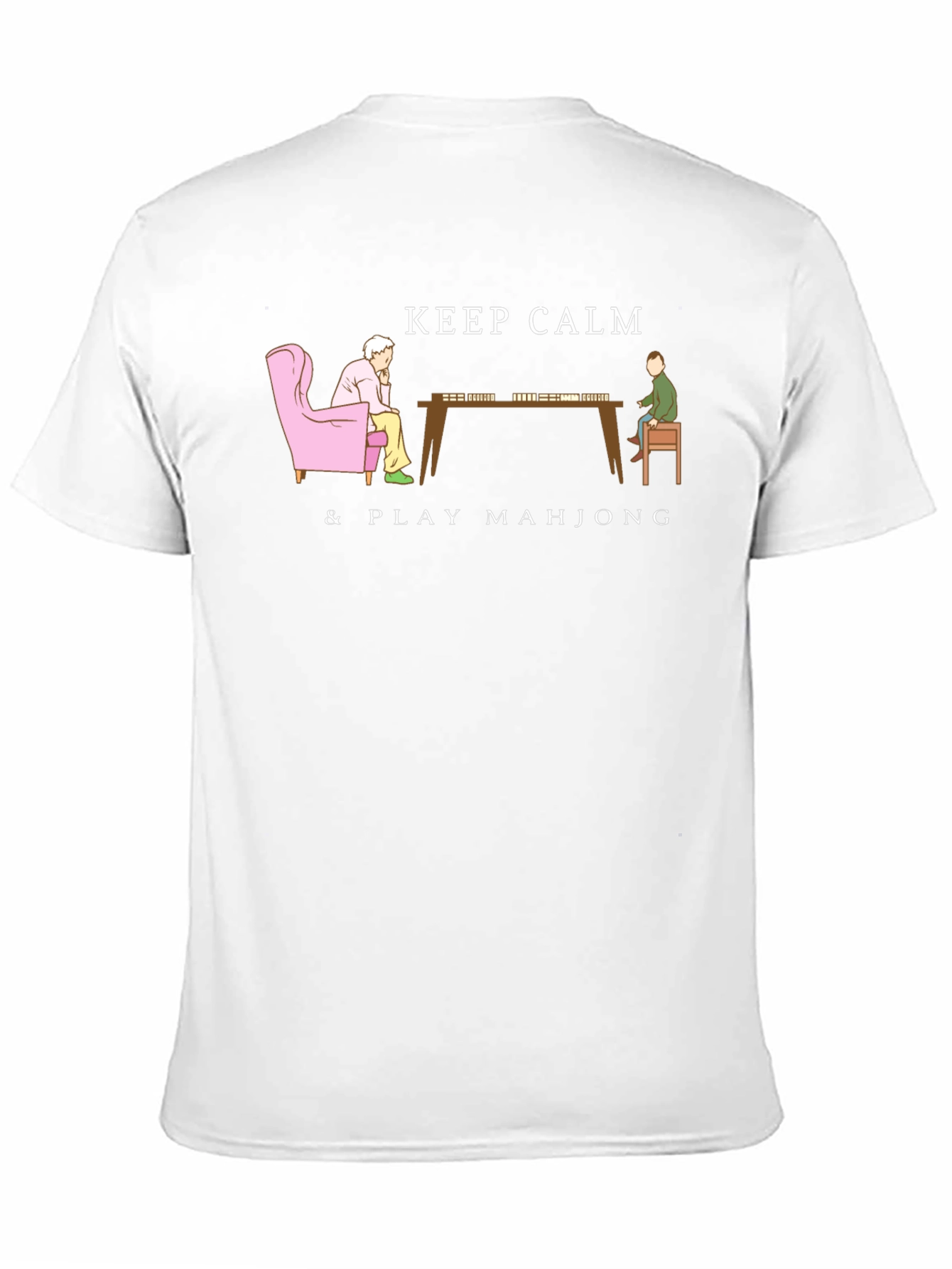Keep Calm & Play Mahjong T-Shirt