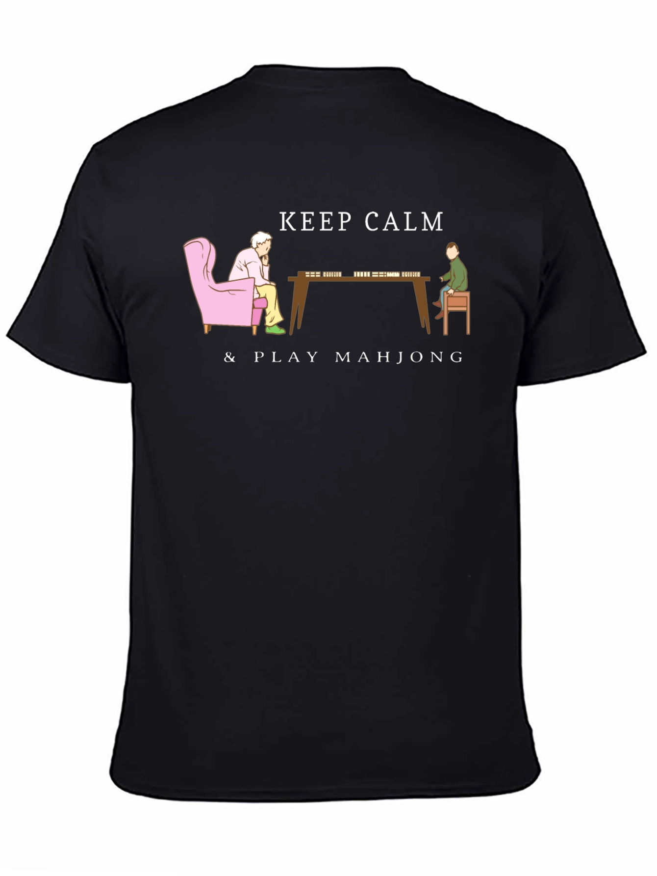 Keep Calm & Play Mahjong T-Shirt