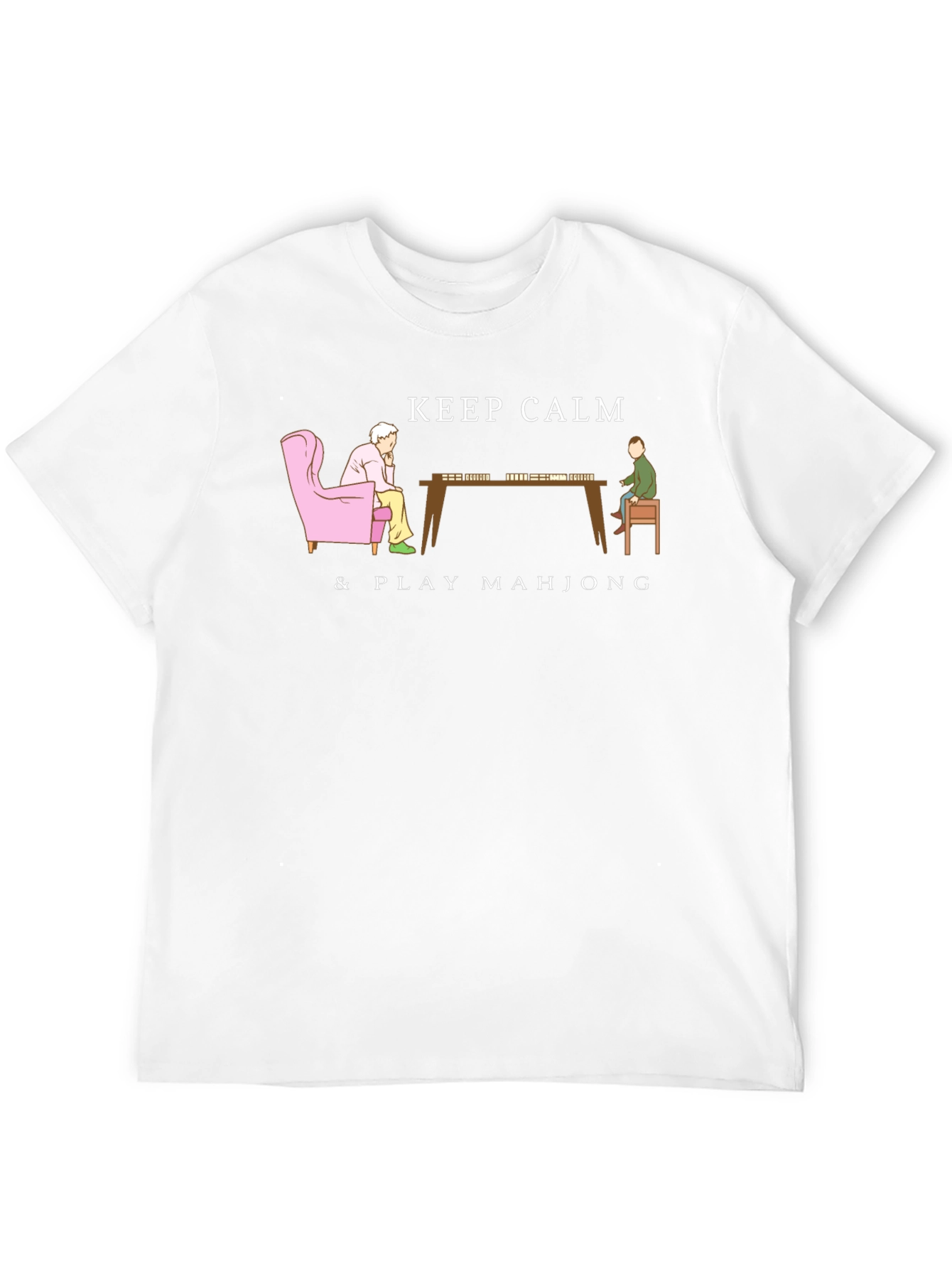 Keep Calm & Play Mahjong T-Shirt