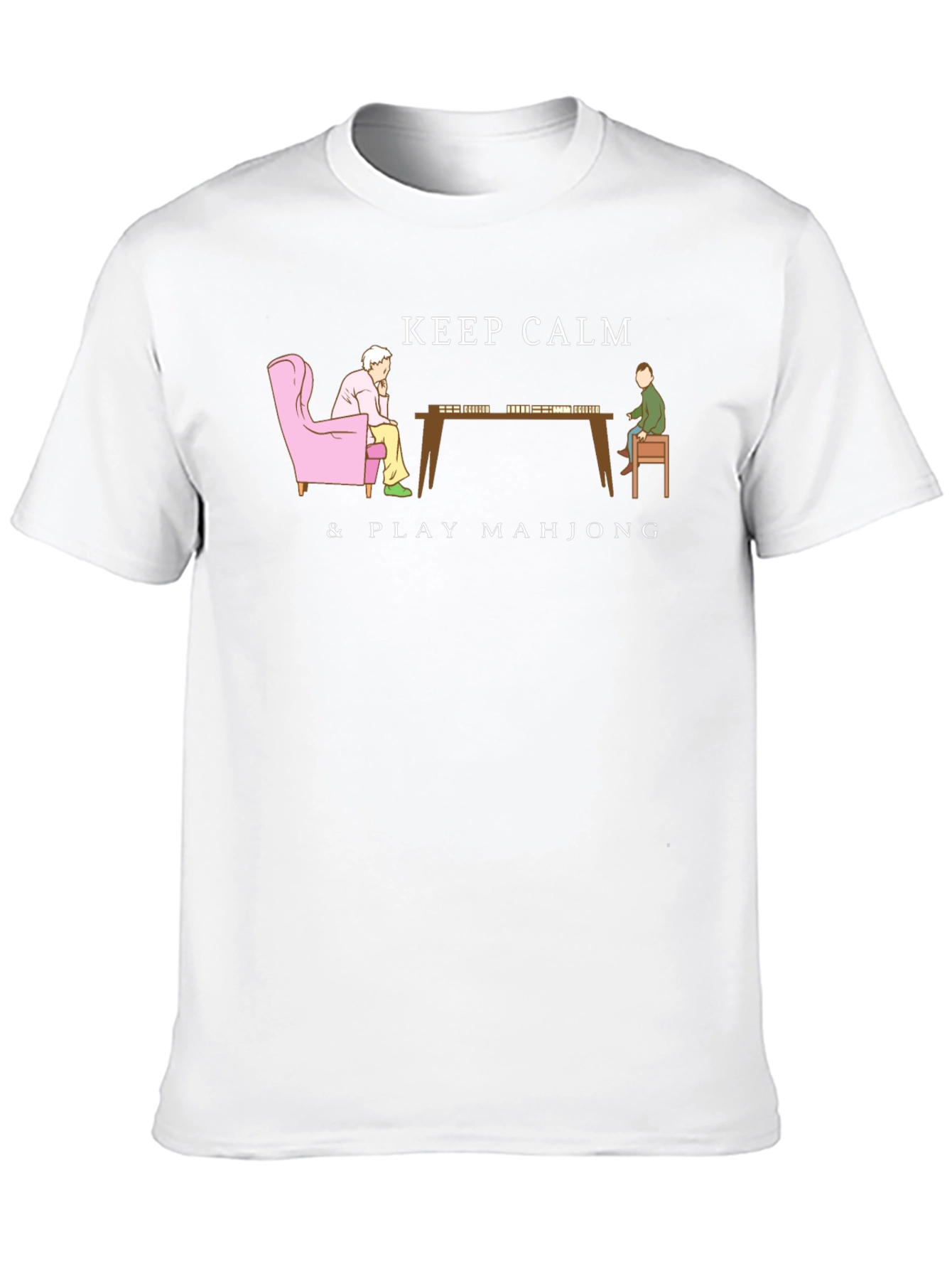Keep Calm & Play Mahjong T-Shirt