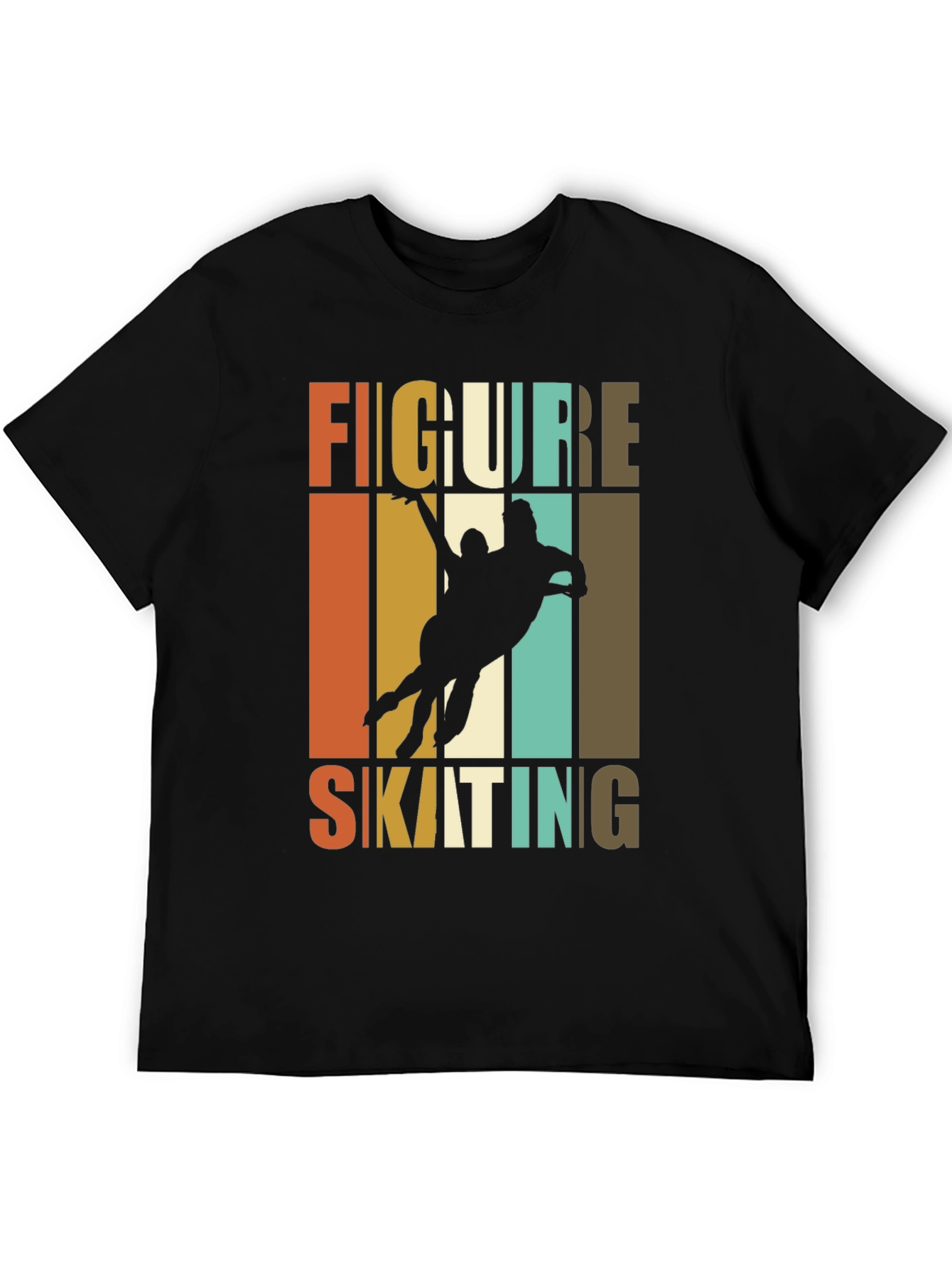 Retro Figure Skating T-Shirt | Ice Skating Graphic Tee