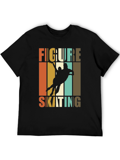 Retro Figure Skating T-Shirt | Ice Skating Graphic Tee