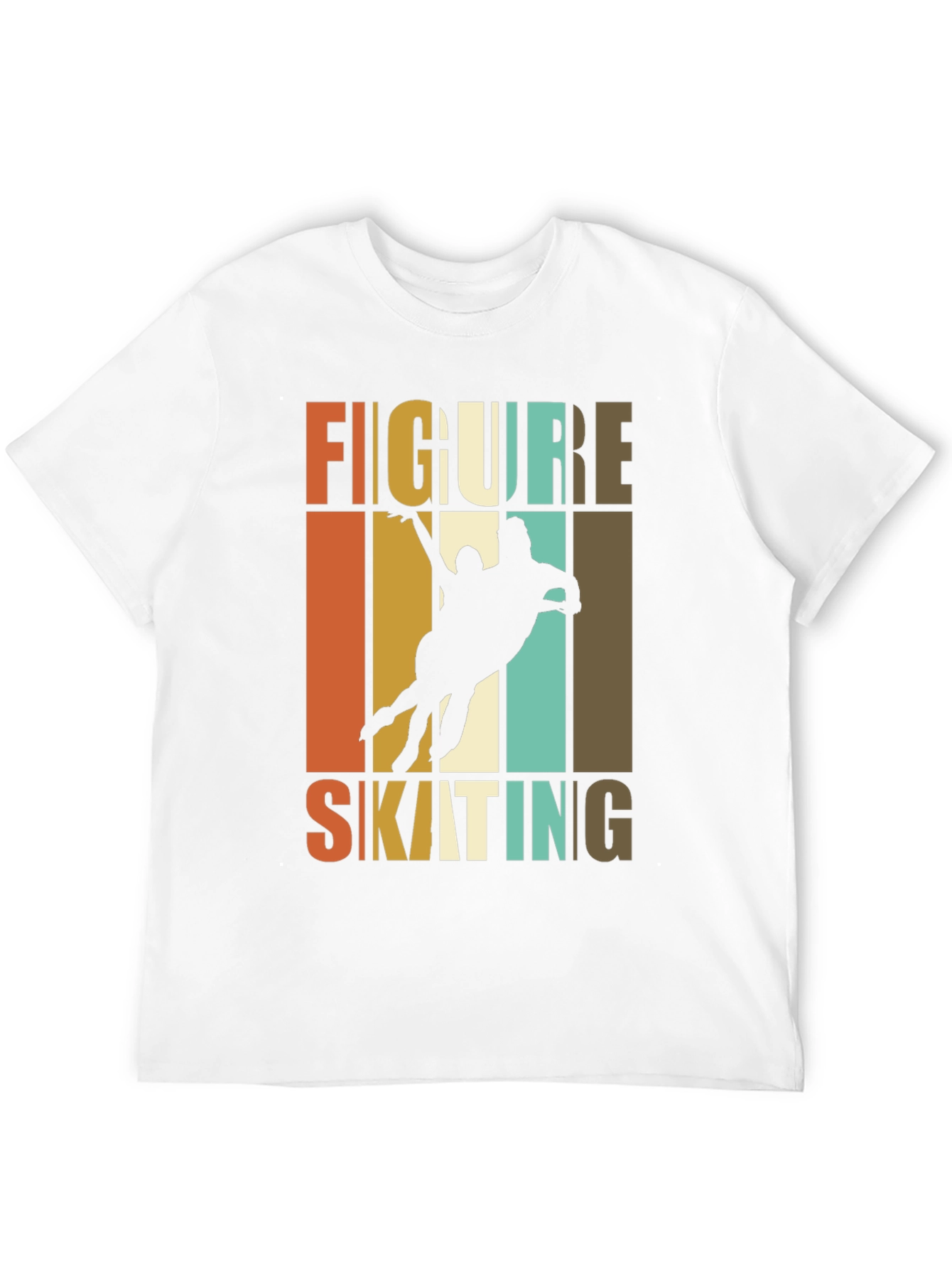 Retro Figure Skating T-Shirt | Ice Skating Graphic Tee