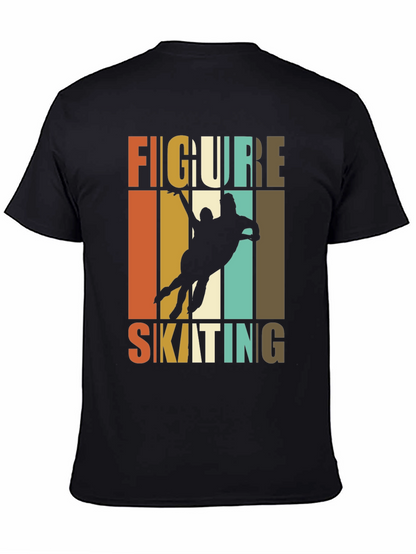 Retro Figure Skating T-Shirt | Ice Skating Graphic Tee