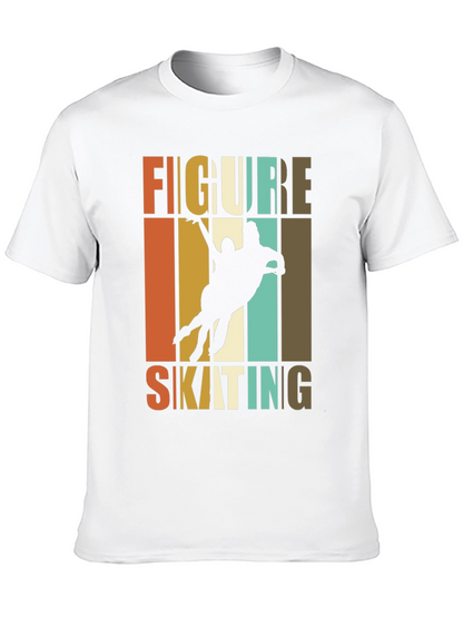 Retro Figure Skating T-Shirt | Ice Skating Graphic Tee