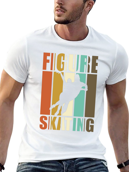Retro Figure Skating T-Shirt | Ice Skating Graphic Tee