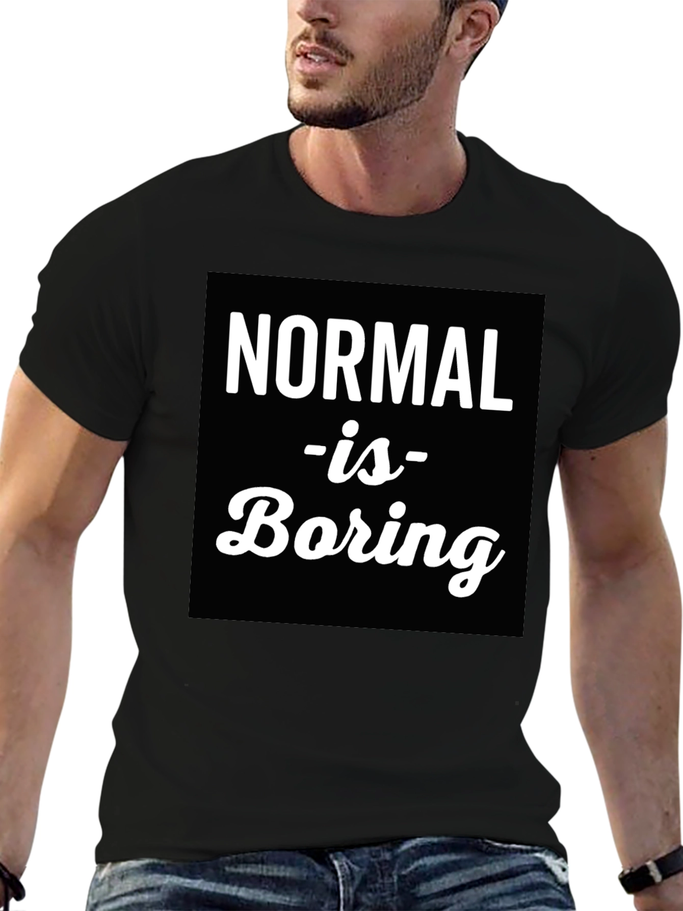 Normal is Boring Graphic Tee