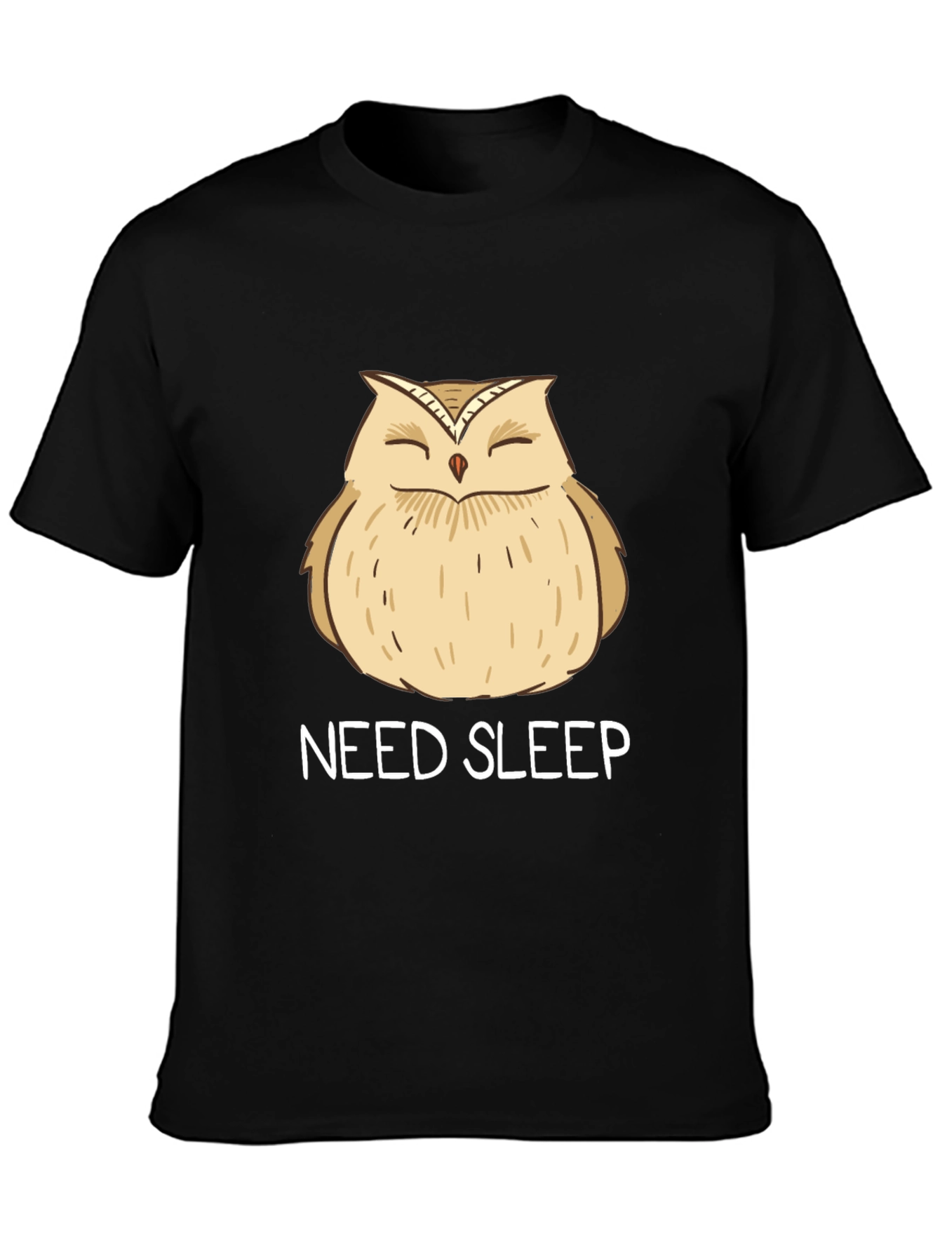 Need Sleep Owl Graphic T-Shirt
