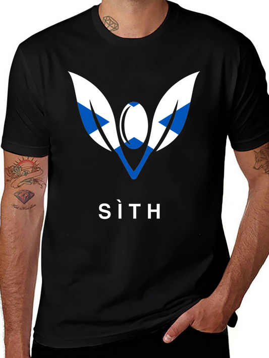 SITH Graphic Tee - Black Cotton Blend T-Shirt