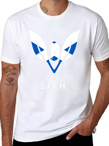 SITH Graphic Tee - Black Cotton Blend T-Shirt