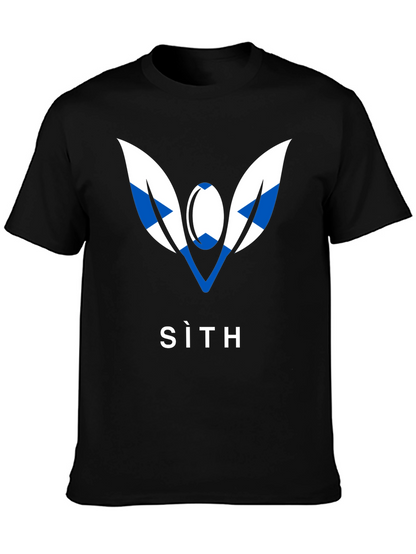 SITH Graphic Tee - Black Cotton Blend T-Shirt