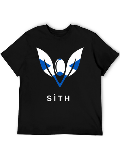 SITH Graphic Tee - Black Cotton Blend T-Shirt