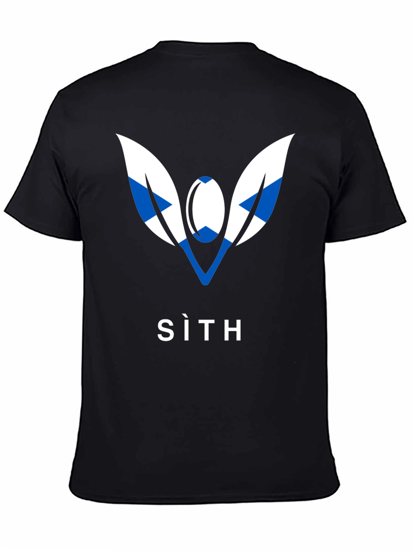 SITH Graphic Tee - Black Cotton Blend T-Shirt