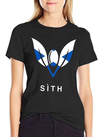 SITH Graphic Tee - Black Cotton Blend T-Shirt