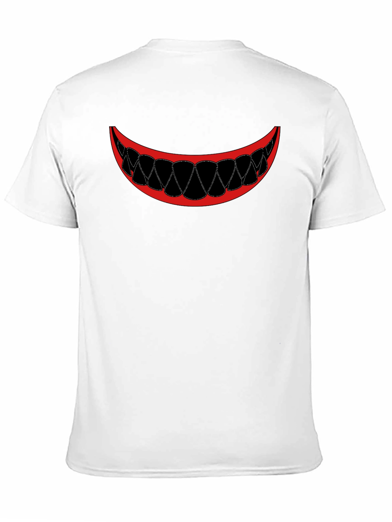 Scary Smile Graphic Tee - Mens Black T-Shirt