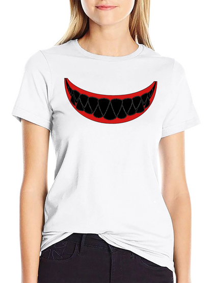 Scary Smile Graphic Tee - Mens Black T-Shirt