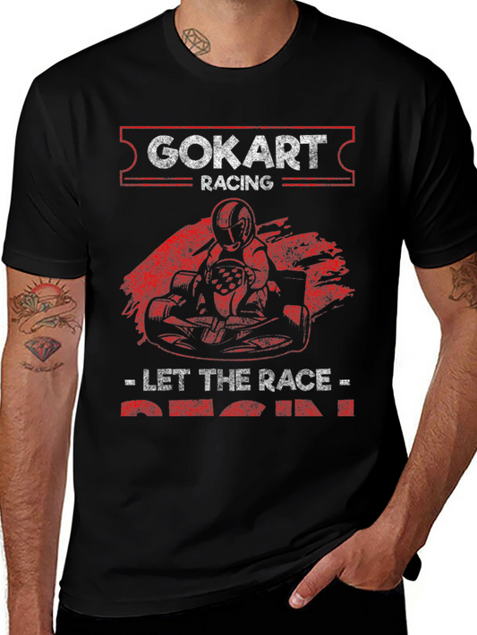Gokart Racing T-Shirt - Let the Race Begin!