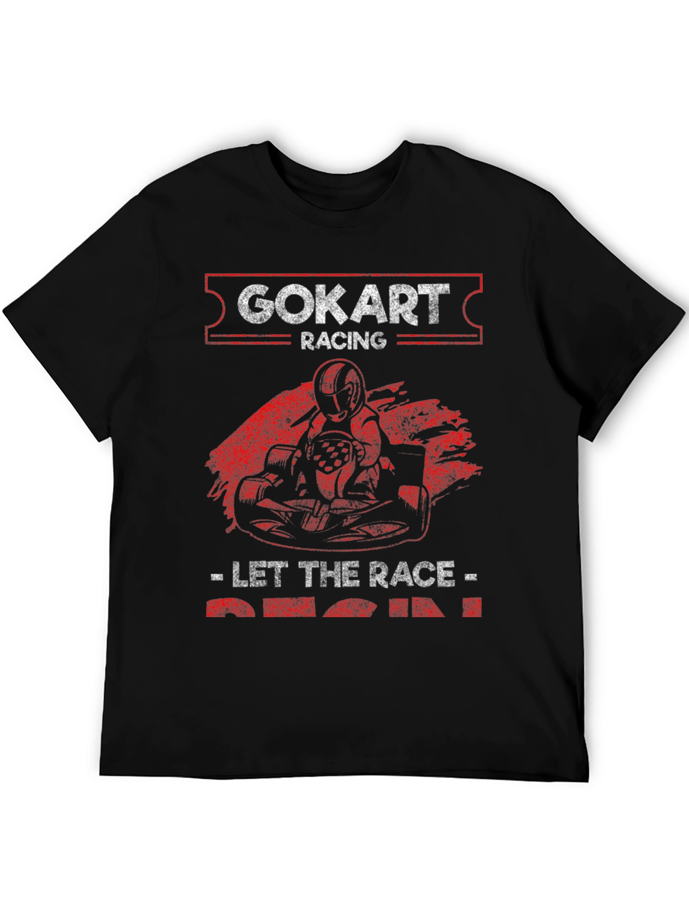 Gokart Racing T-Shirt - Let the Race Begin!