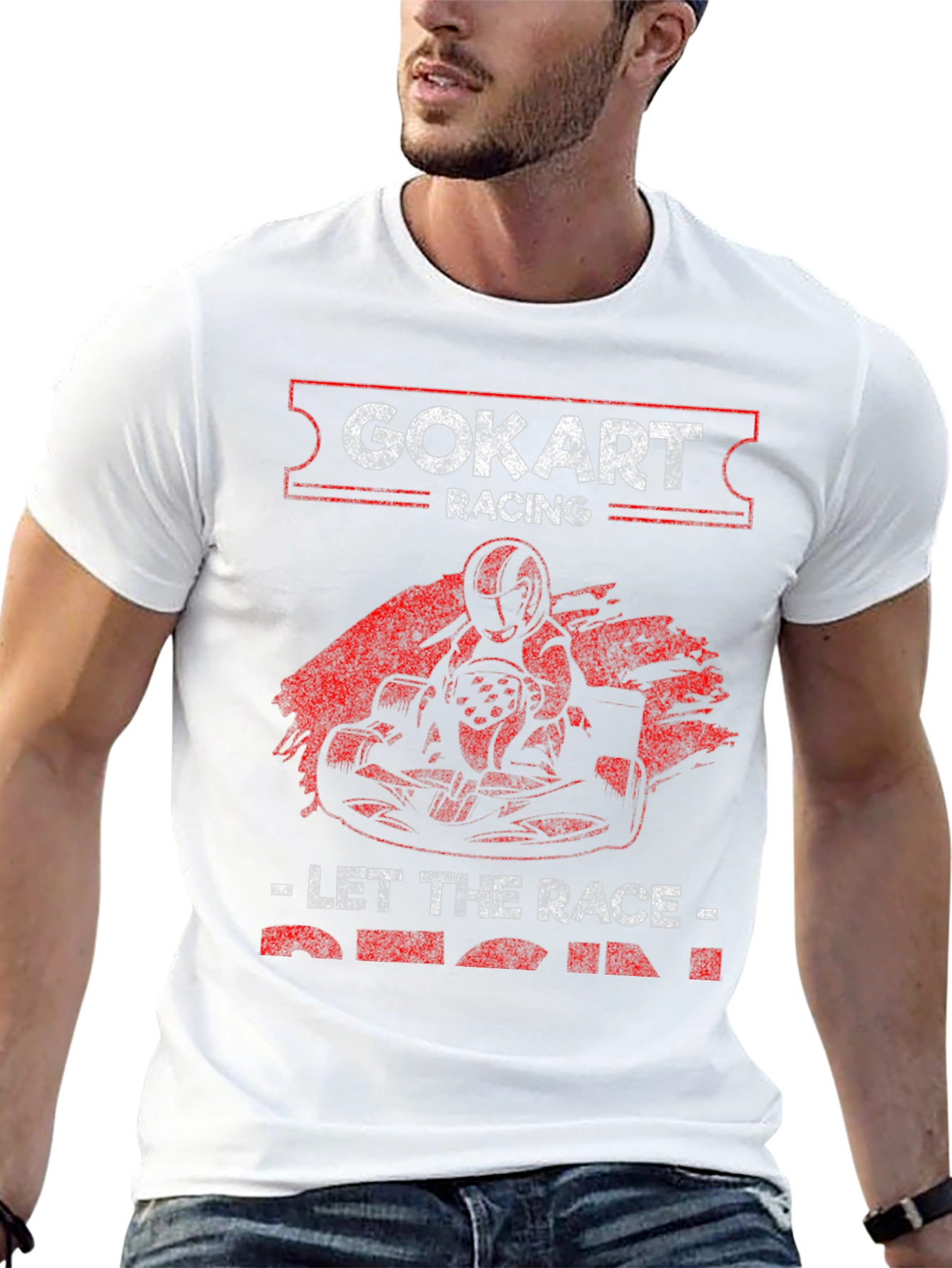 Gokart Racing T-Shirt - Let the Race Begin!