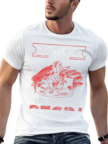 Gokart Racing T-Shirt - Let the Race Begin!