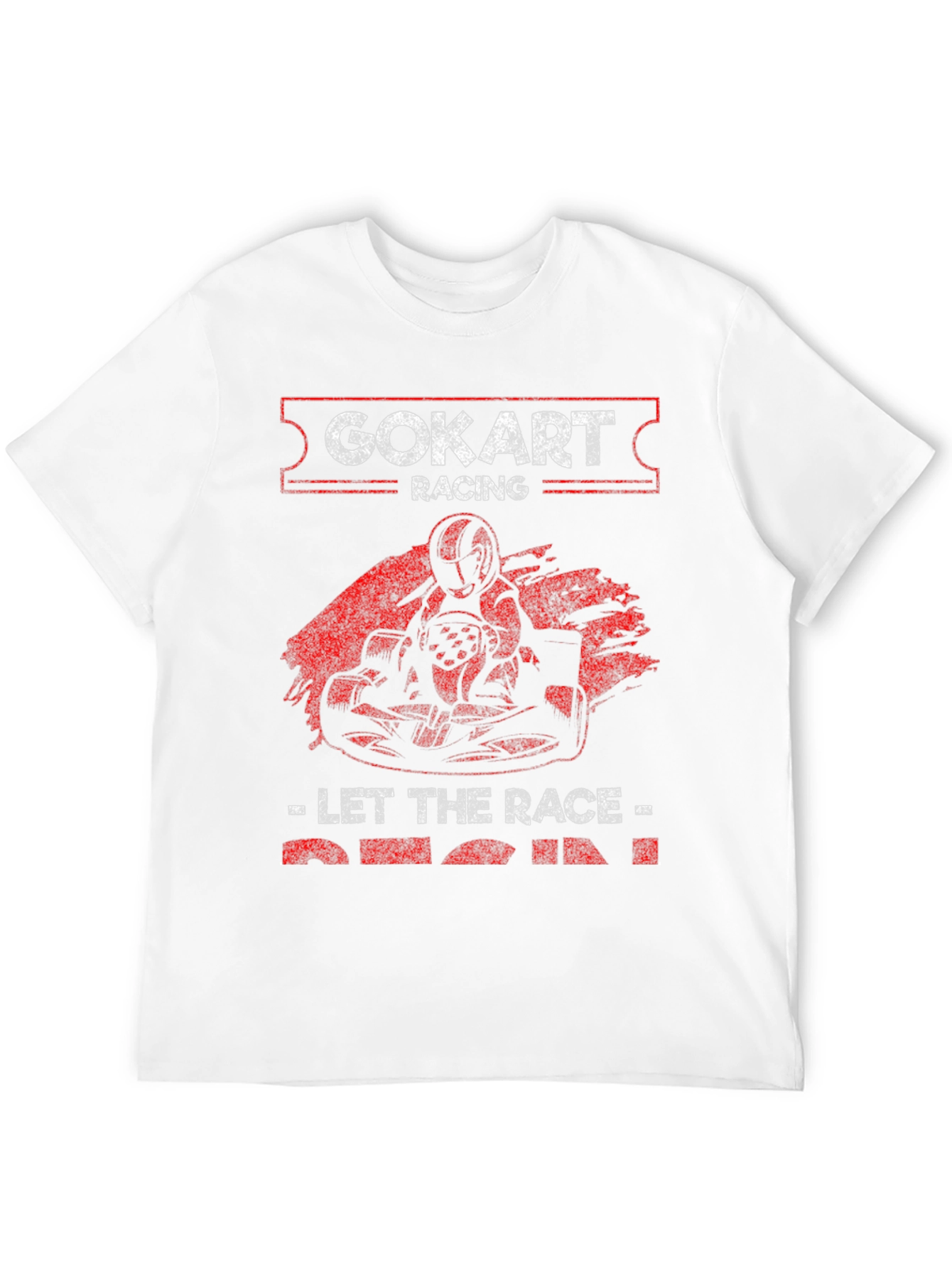 Gokart Racing T-Shirt - Let the Race Begin!