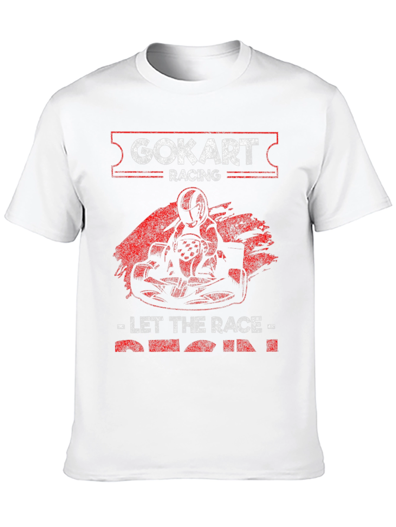 Gokart Racing T-Shirt - Let the Race Begin!