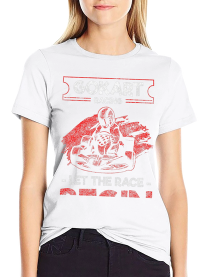 Gokart Racing T-Shirt - Let the Race Begin!