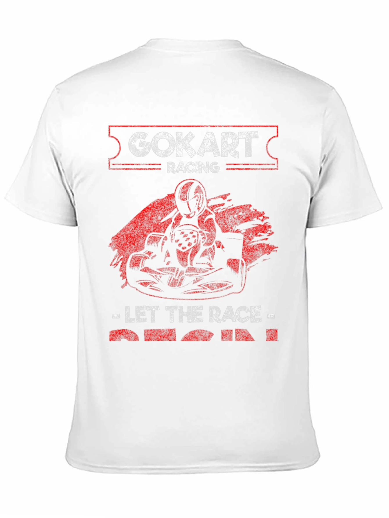 Gokart Racing T-Shirt - Let the Race Begin!