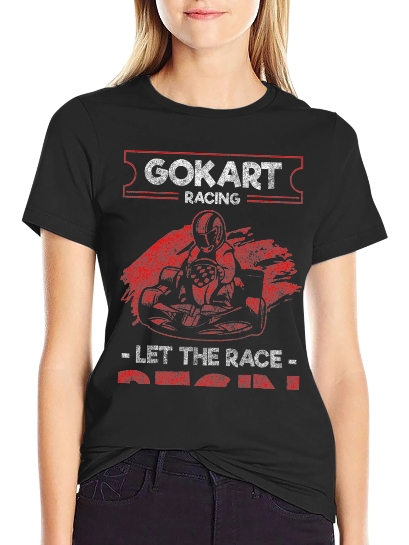 Gokart Racing T-Shirt - Let the Race Begin!