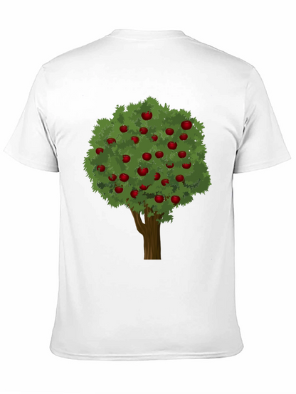 Apple Tree Graphic Tee - Unisex Black T-Shirt