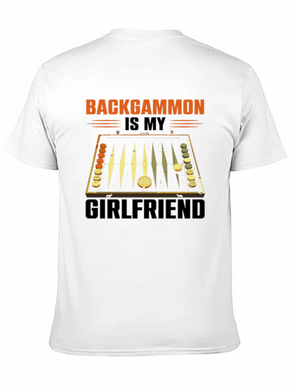 Backgammon is My Girlfriend Graphic T-Shirt