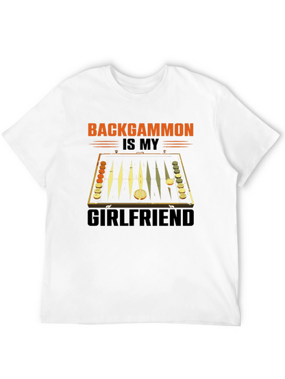 Backgammon is My Girlfriend Graphic T-Shirt