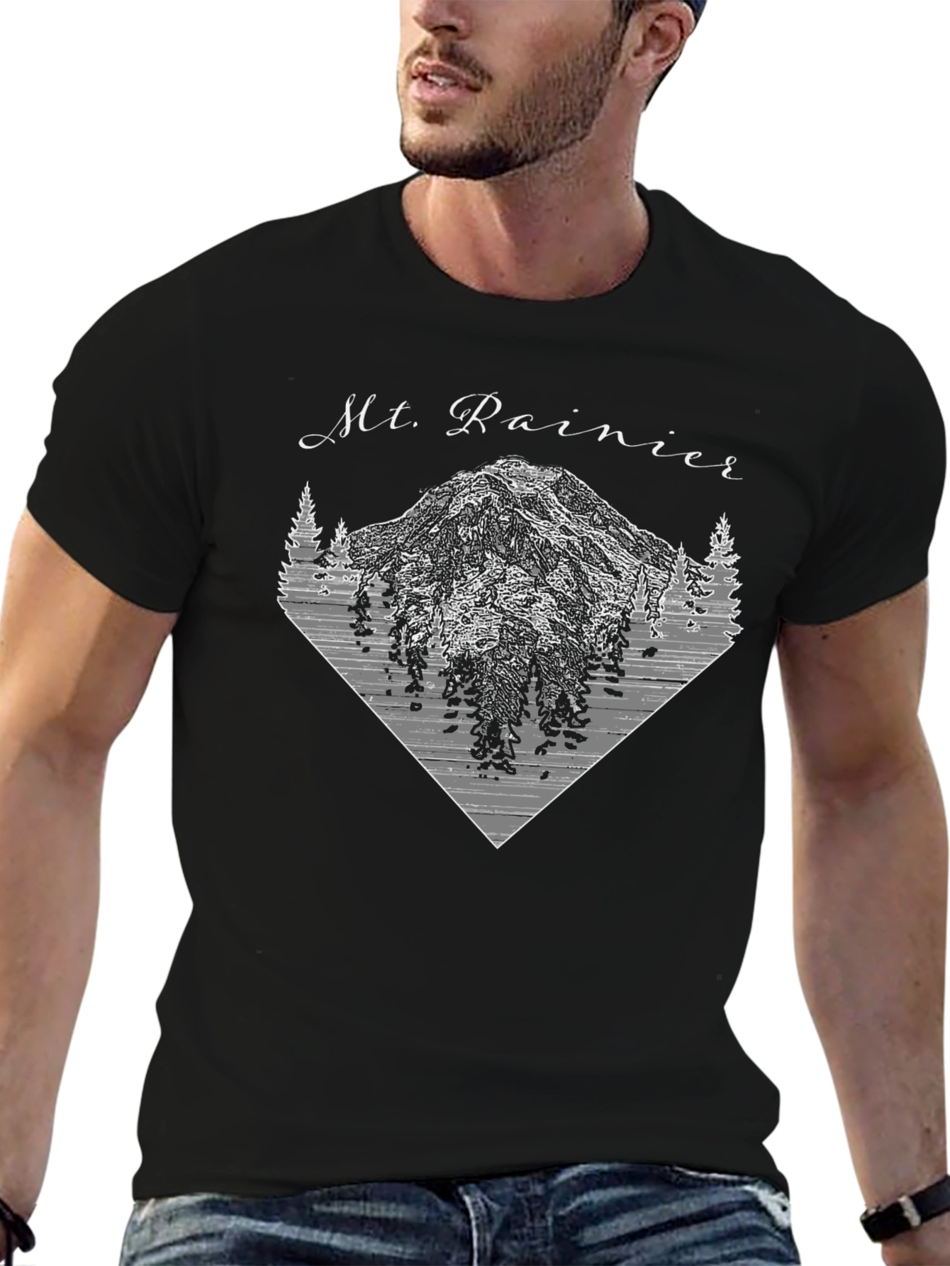 Mt. Rainier Graphic Tee - Adventure Awaits