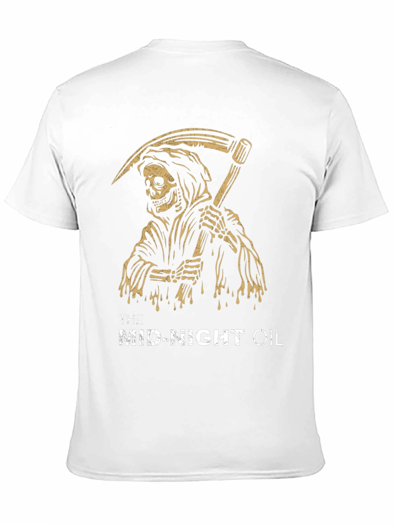The Mid-Night Oil Reaper Graphic T-Shirt
