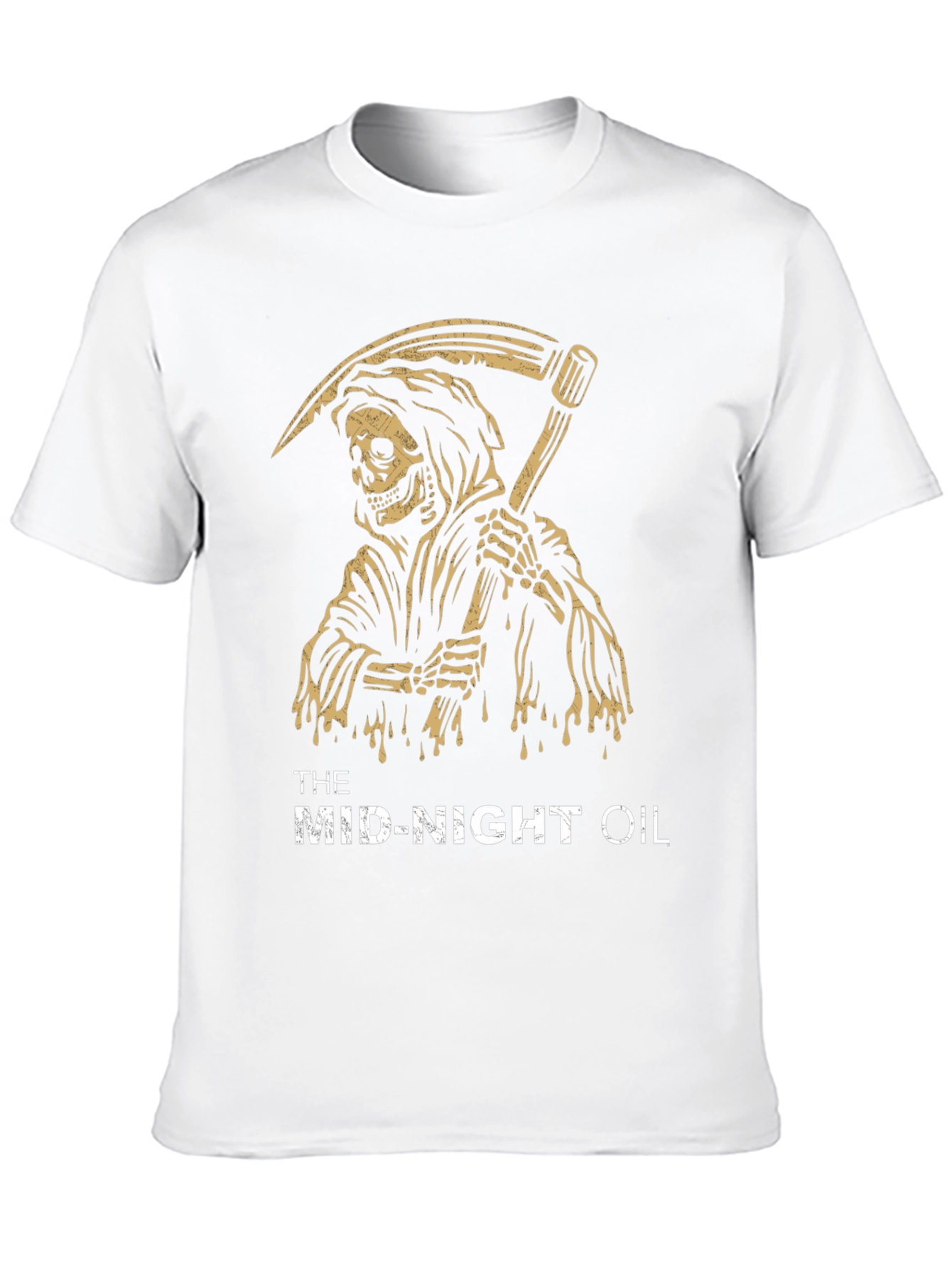 The Mid-Night Oil Reaper Graphic T-Shirt