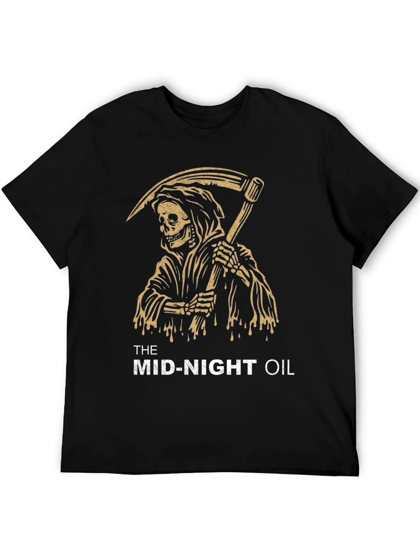 The Mid-Night Oil Reaper Graphic T-Shirt