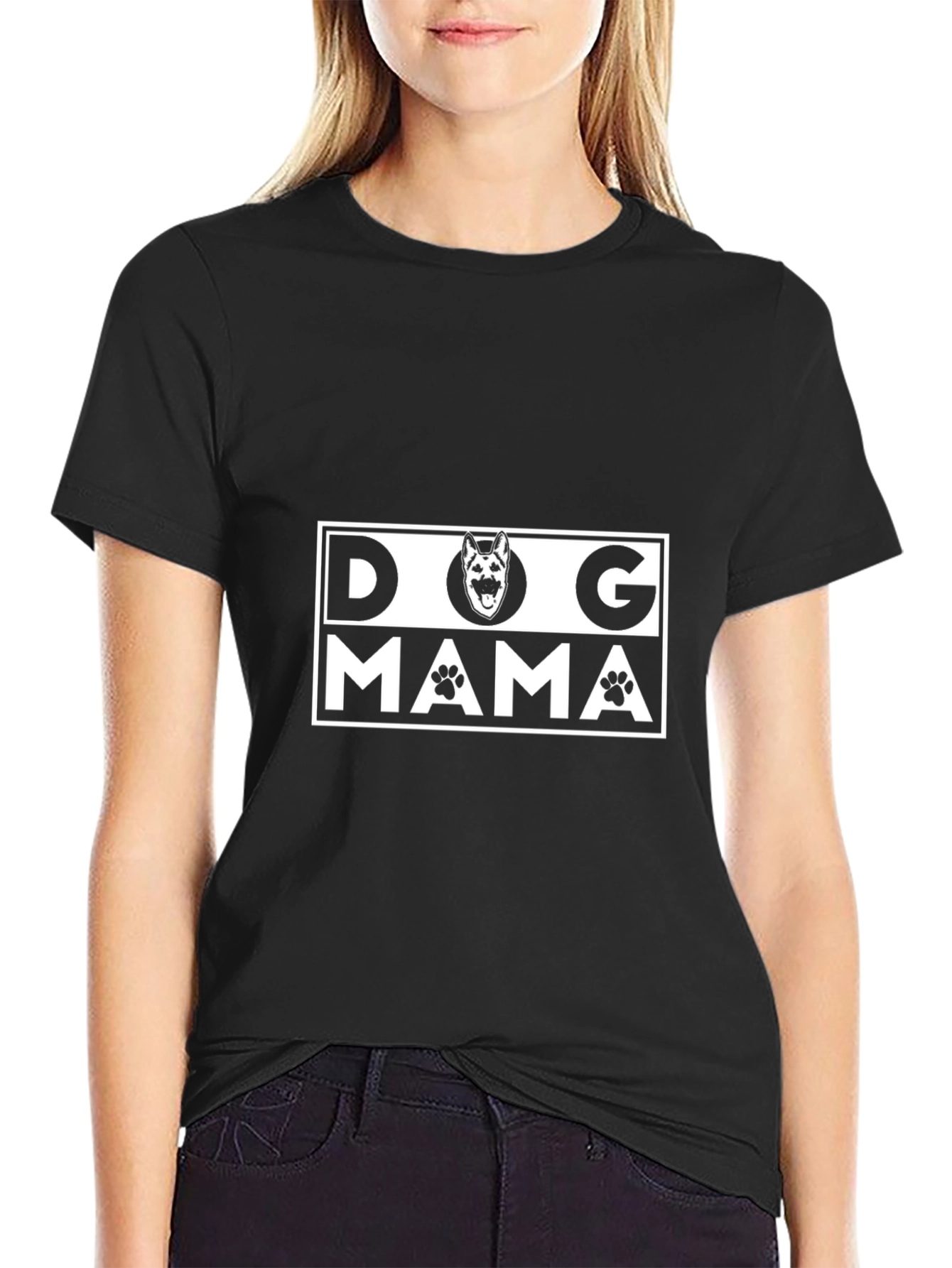 Dog Mama Graphic T-Shirt - Unisex Comfort Fit