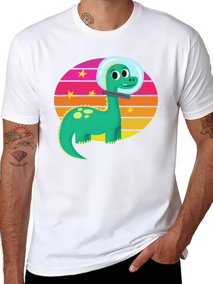 Dino Astronaut Graphic T-Shirt